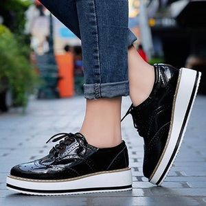 Platform Wingtips, never worn!